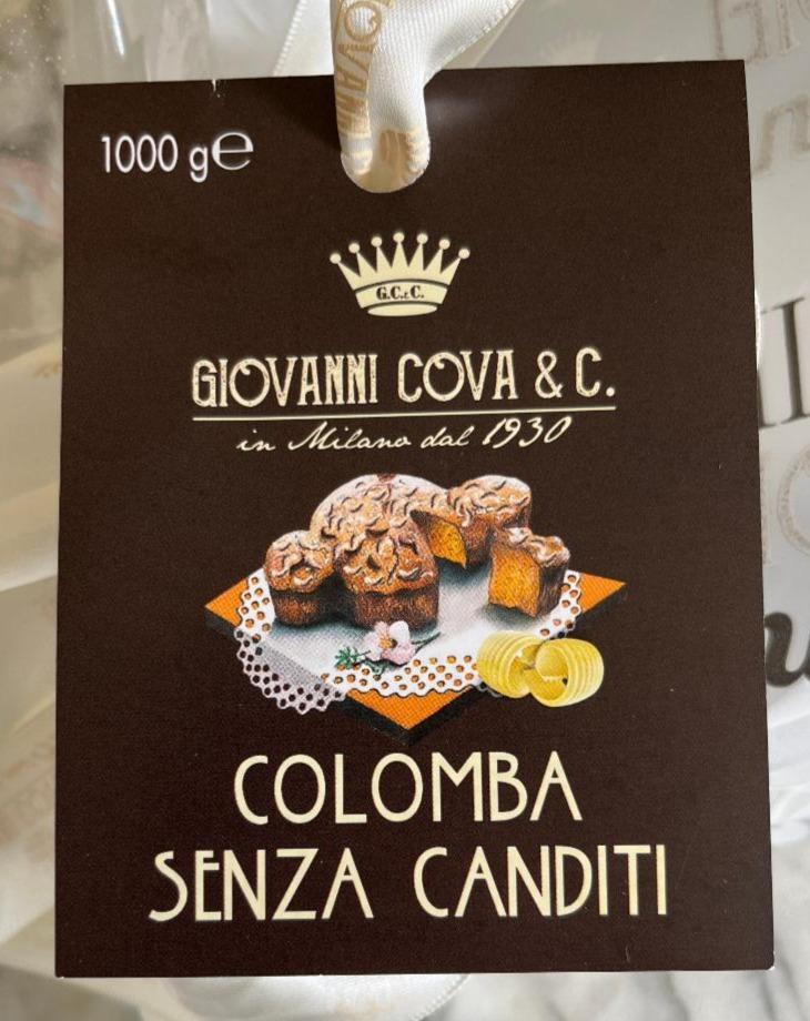 Fotografie - Colomba senza Canditi Giovanni Cova