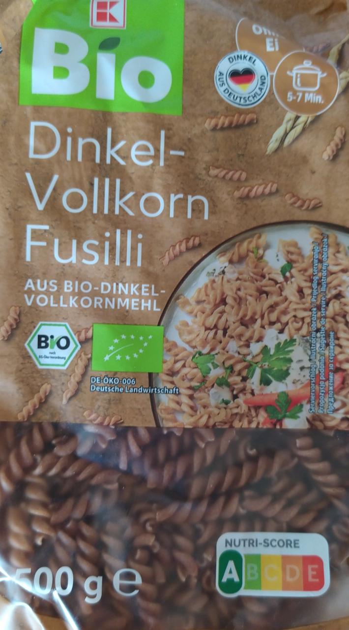 Fotografie - Dinken Vollkorn Fusilli