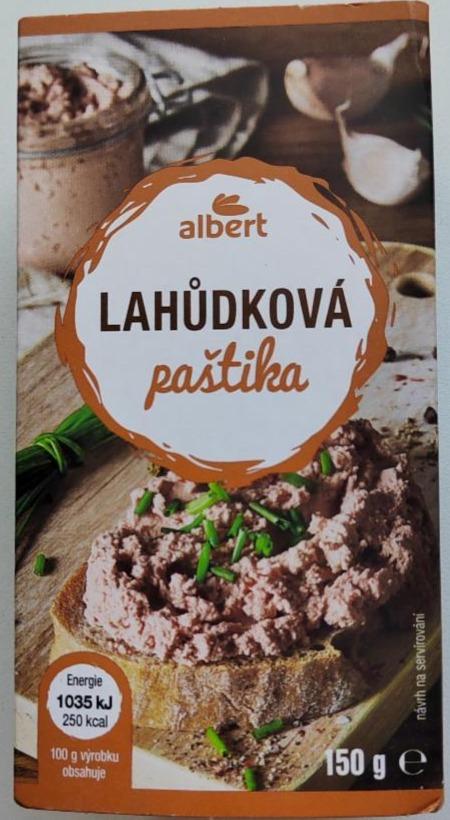 Fotografie - lahůdková paštika Albert