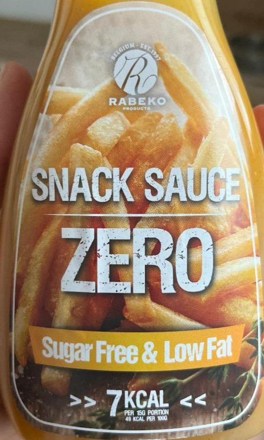 Fotografie - Snack sauce zero Rabeko