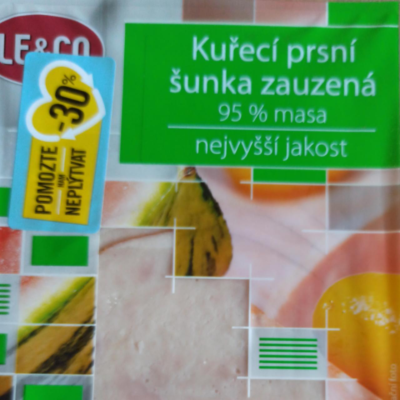 Fotografie - Kuřecí prsní šunka zauzená 95% LE & CO