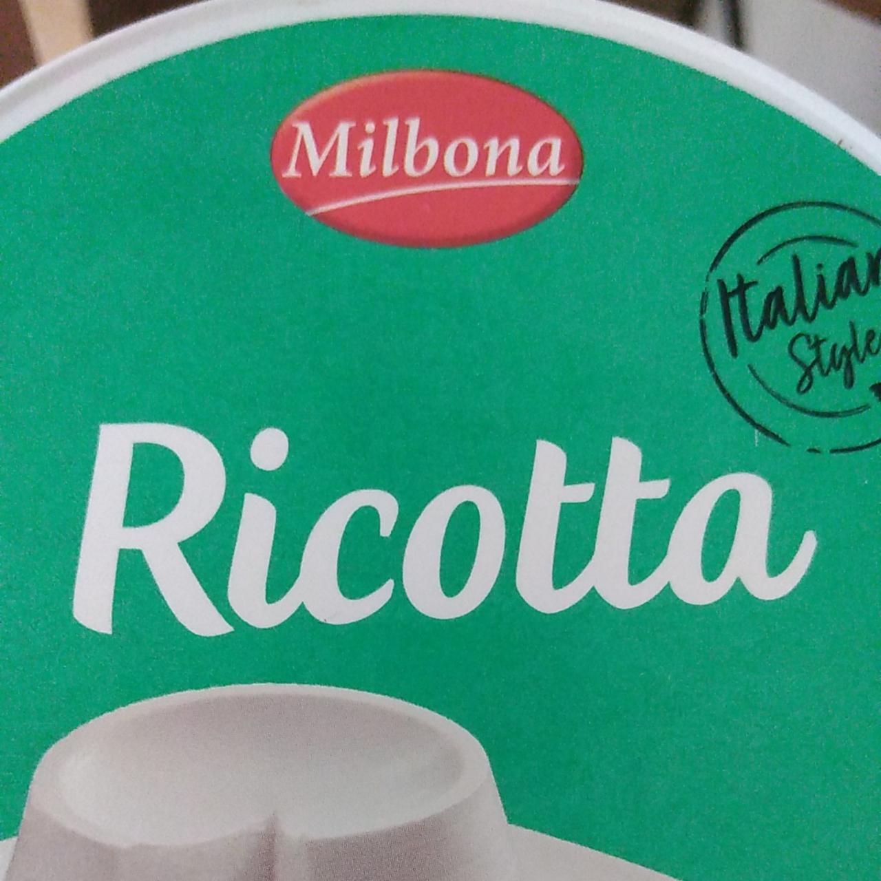 Fotografie - Ricotta Milbona