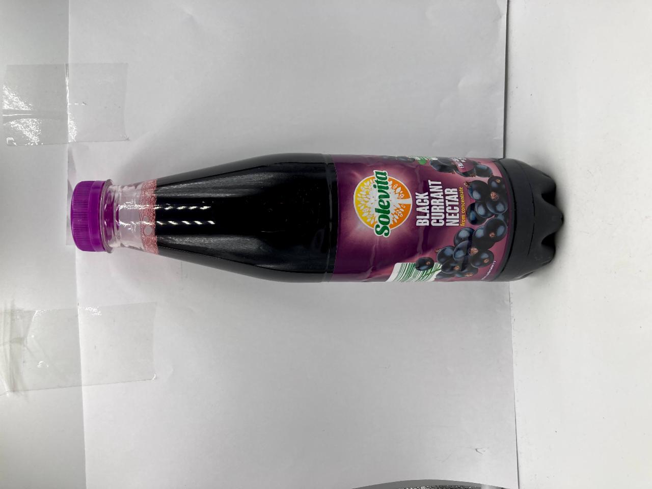 Fotografie - solevita blackcurrant nectar