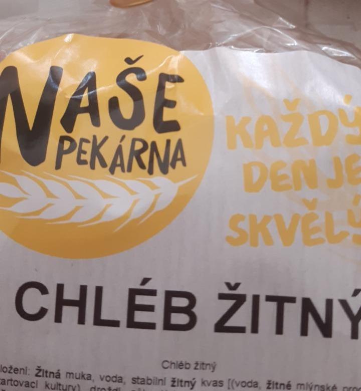 Fotografie - Chléb žitný Naše pekárna