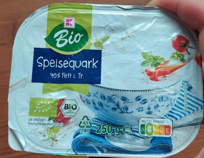 Fotografie - Speisequark 40% Fett K-Bio