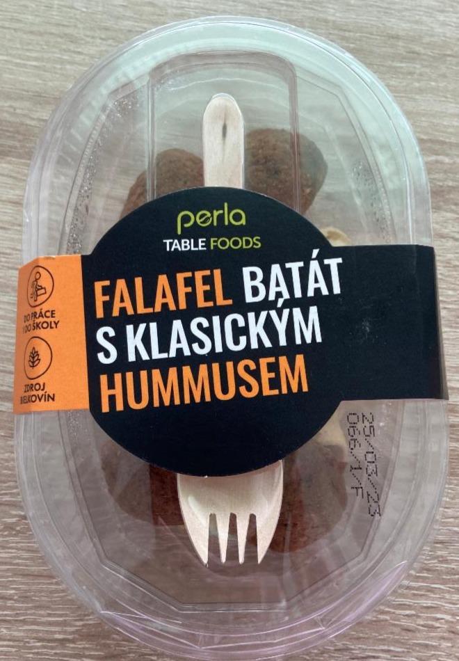 Fotografie - Falafel batát s klasickým hummusem Perla