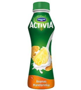 Fotografie - Activia nápoj ananas mandarinka Danone