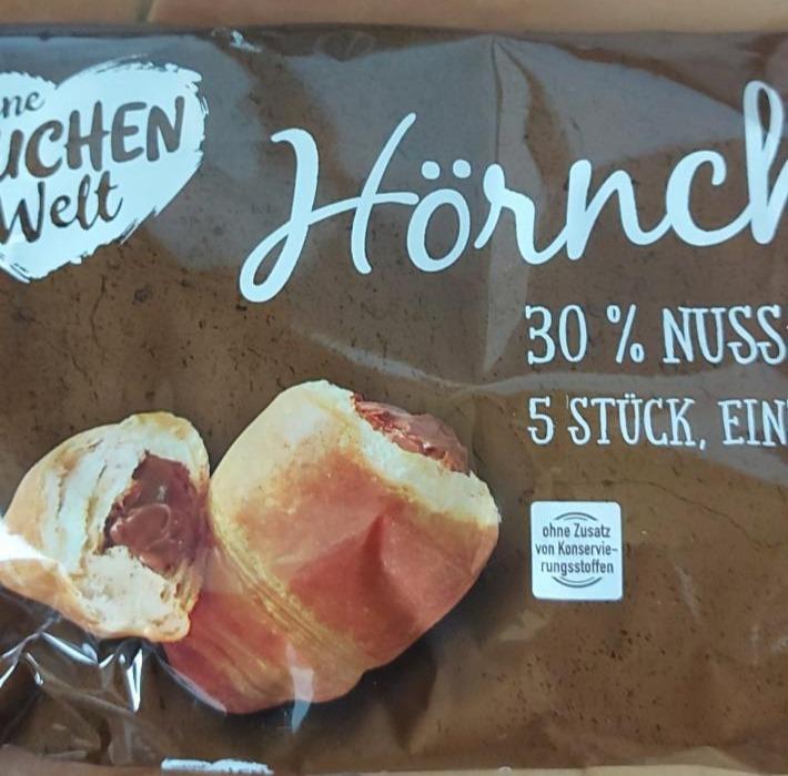 Fotografie - Hörnchen Nuss-Nougat-Creme Meine Kuchen Welt