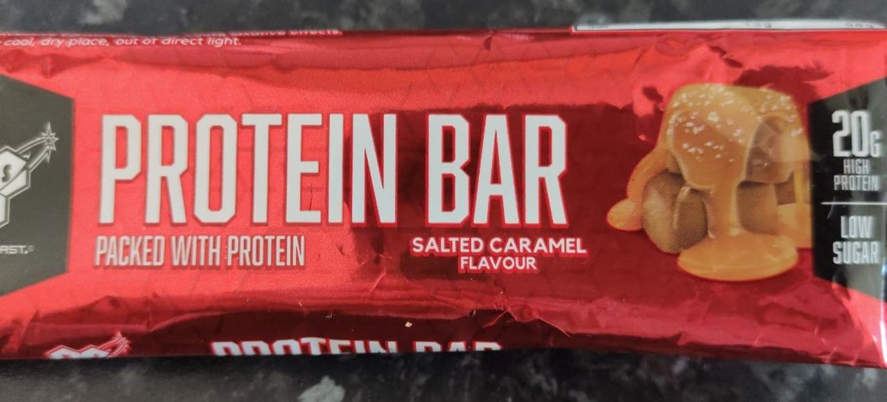 Fotografie - Protein Bar Salted caramel flavour Finish First