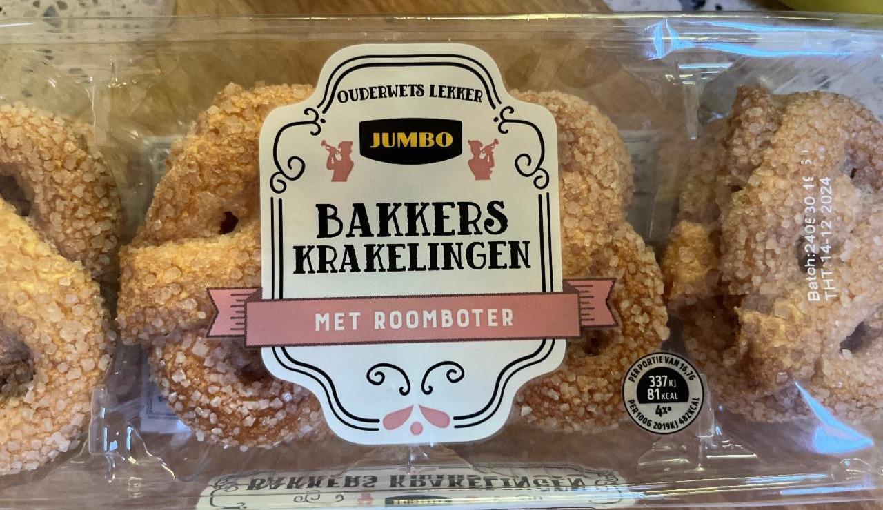 Fotografie - Bakkers krakelingen met roomboter Jumbo