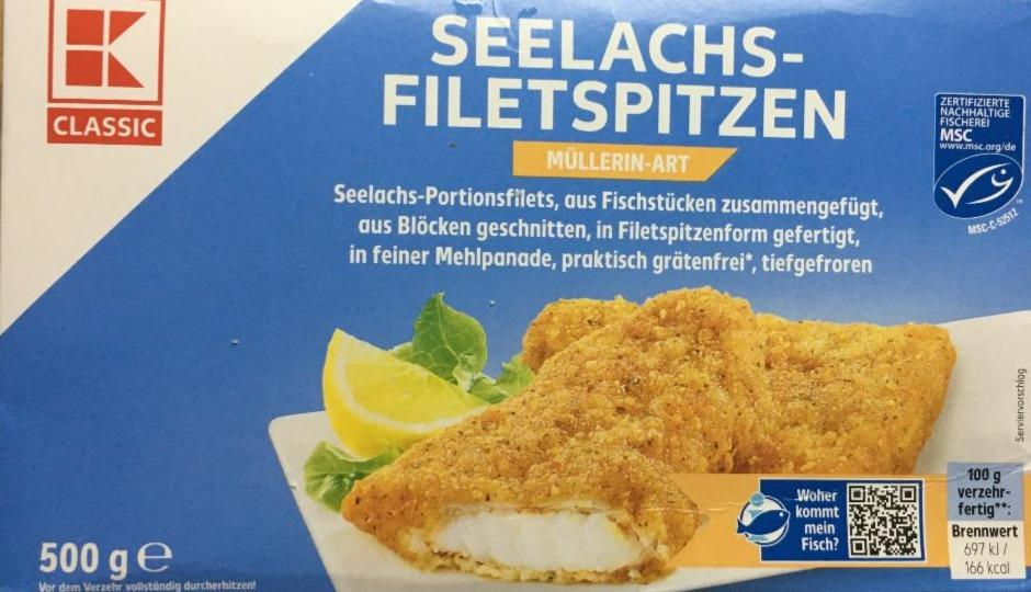 Fotografie - Seelachs-filetspitzen K-Classic