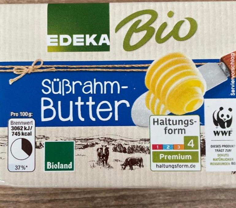 Fotografie - Süßrahm butter Edeka Bio +