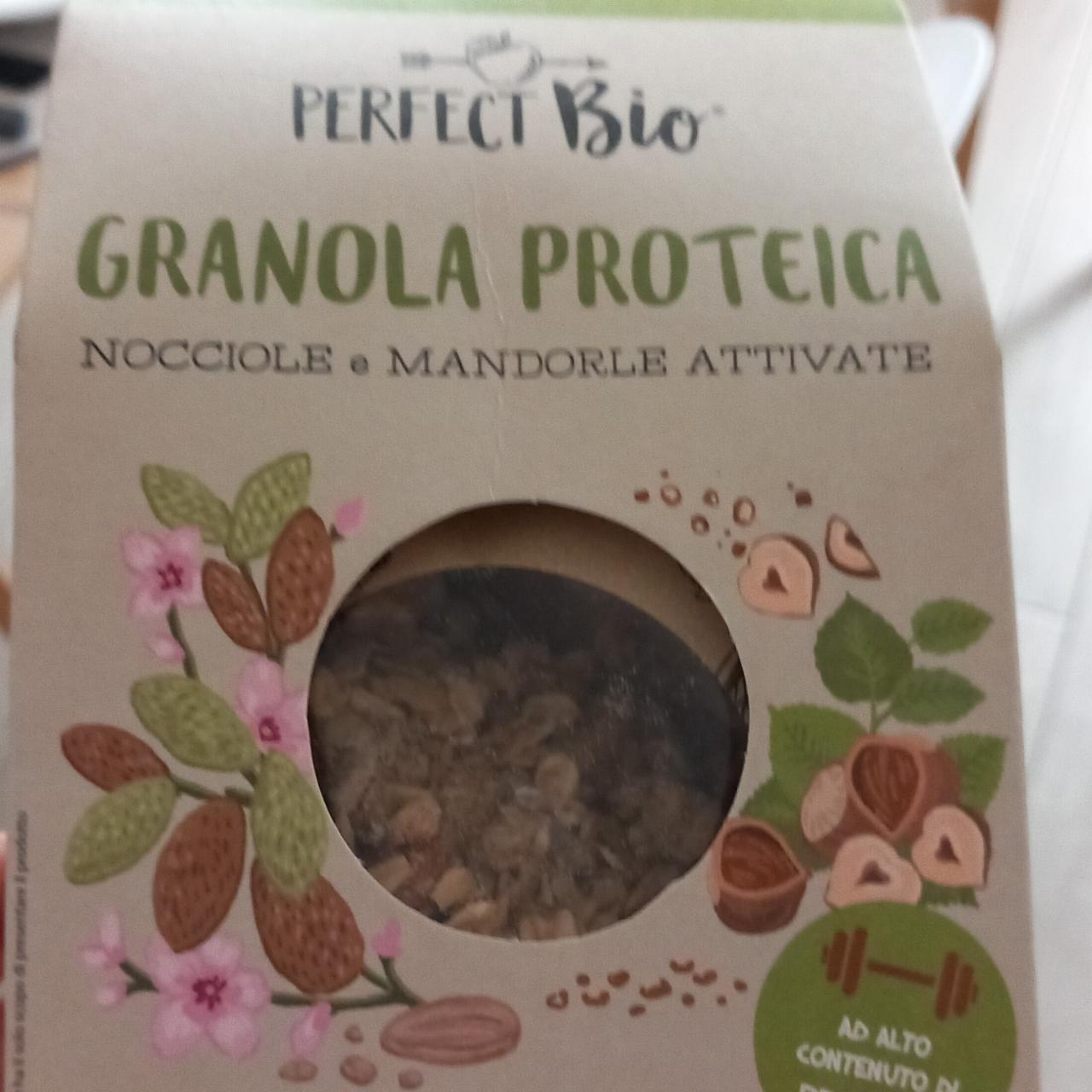 Fotografie - Granola Proteica nocciole e mandorle attivate Perfect Bio