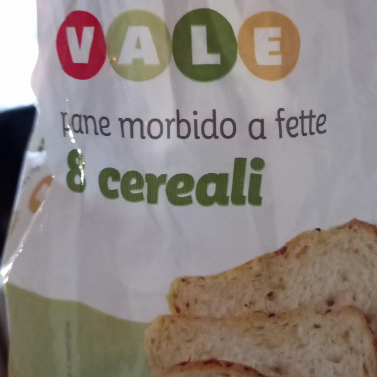 Fotografie - Pane morbido a fette 8 cereali Vale