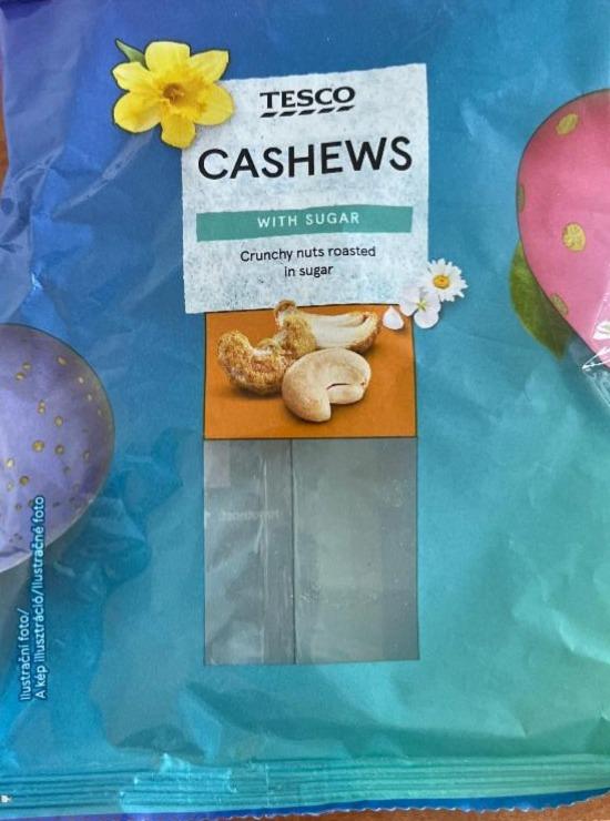 Fotografie - Cashews with sugar Tesco