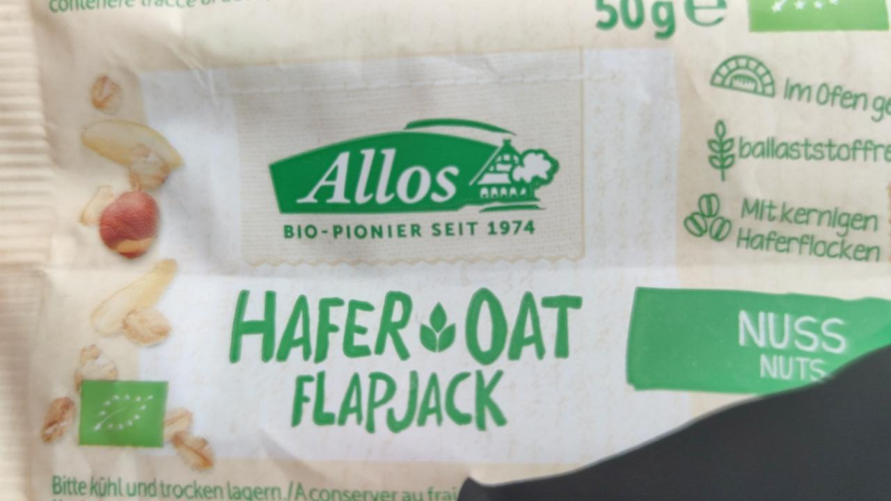 Fotografie - Hafer Ist Flapjack Allos nuts