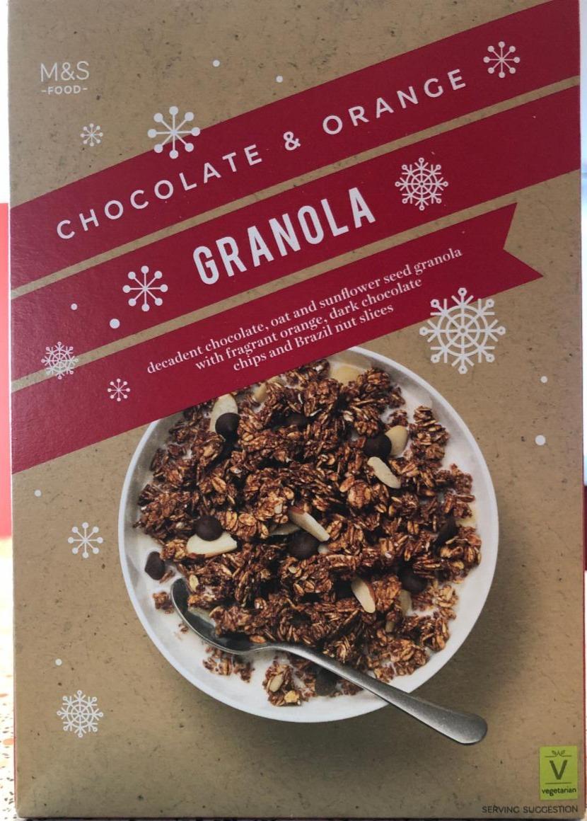 Fotografie - Chocolate & Orange Granola M&S Food