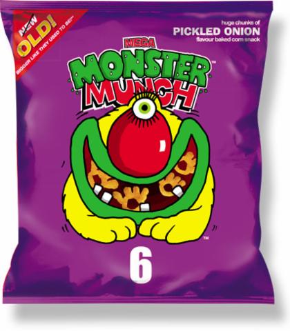 Fotografie - Walkers monster much pickled onion crisps