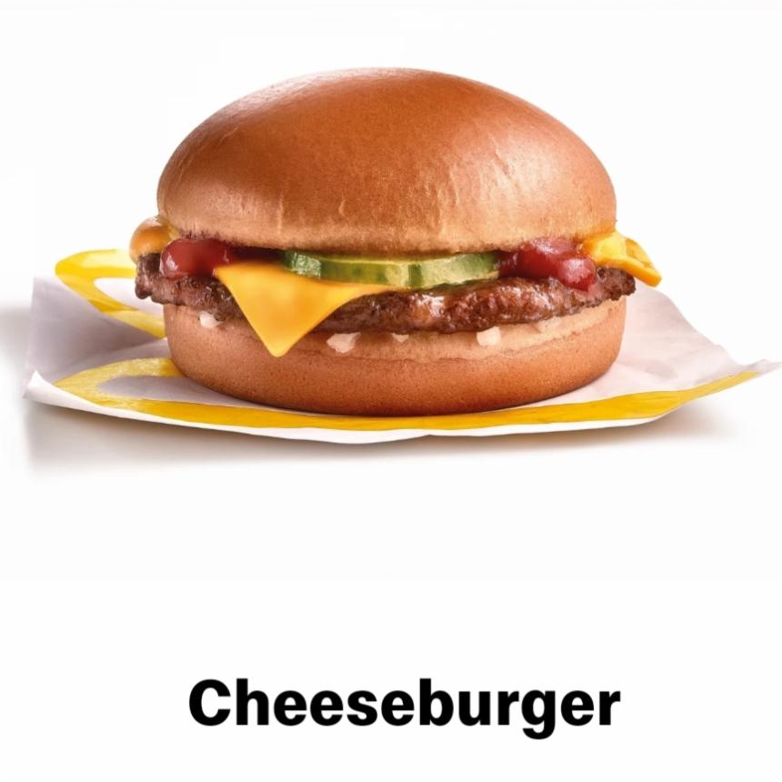 Fotografie - Cheeseburger McDonald's