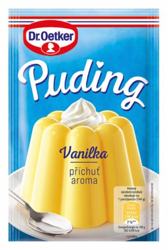 Fotografie - Puding Dr. Oetker vanilka (prášek)