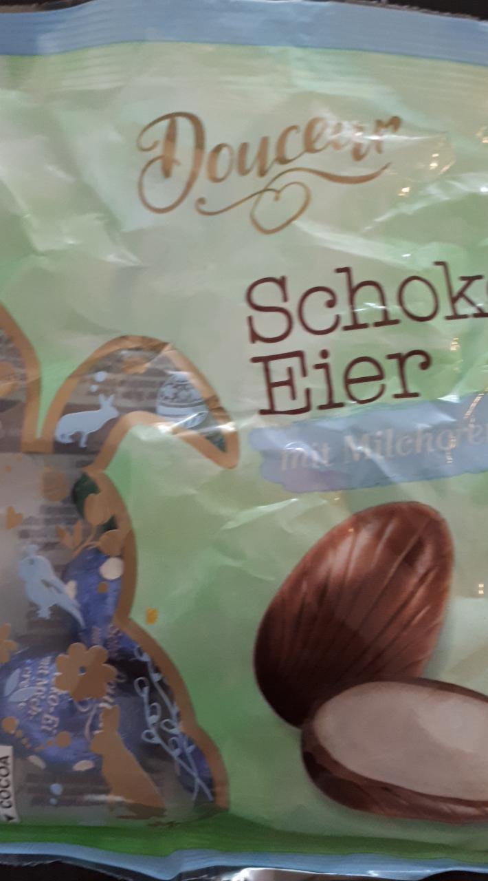 Fotografie - Schoko Eier mit Milchcreme Douceur