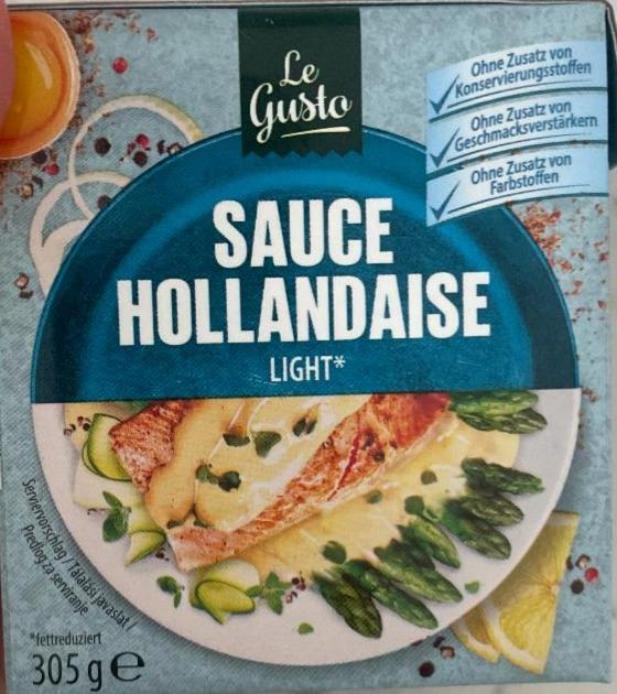 Fotografie - Sauce Hollandaise light Le Gusto