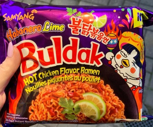 Fotografie - Habanero Lime Buldak Hot Chicken Flavor Ramen Samyang