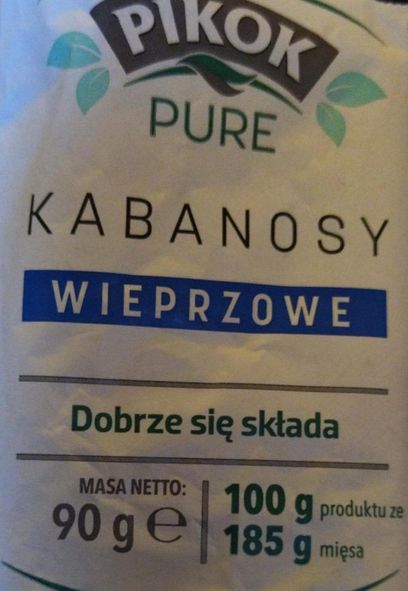 Fotografie - Kabanosy wieprzowe Pikok Pure