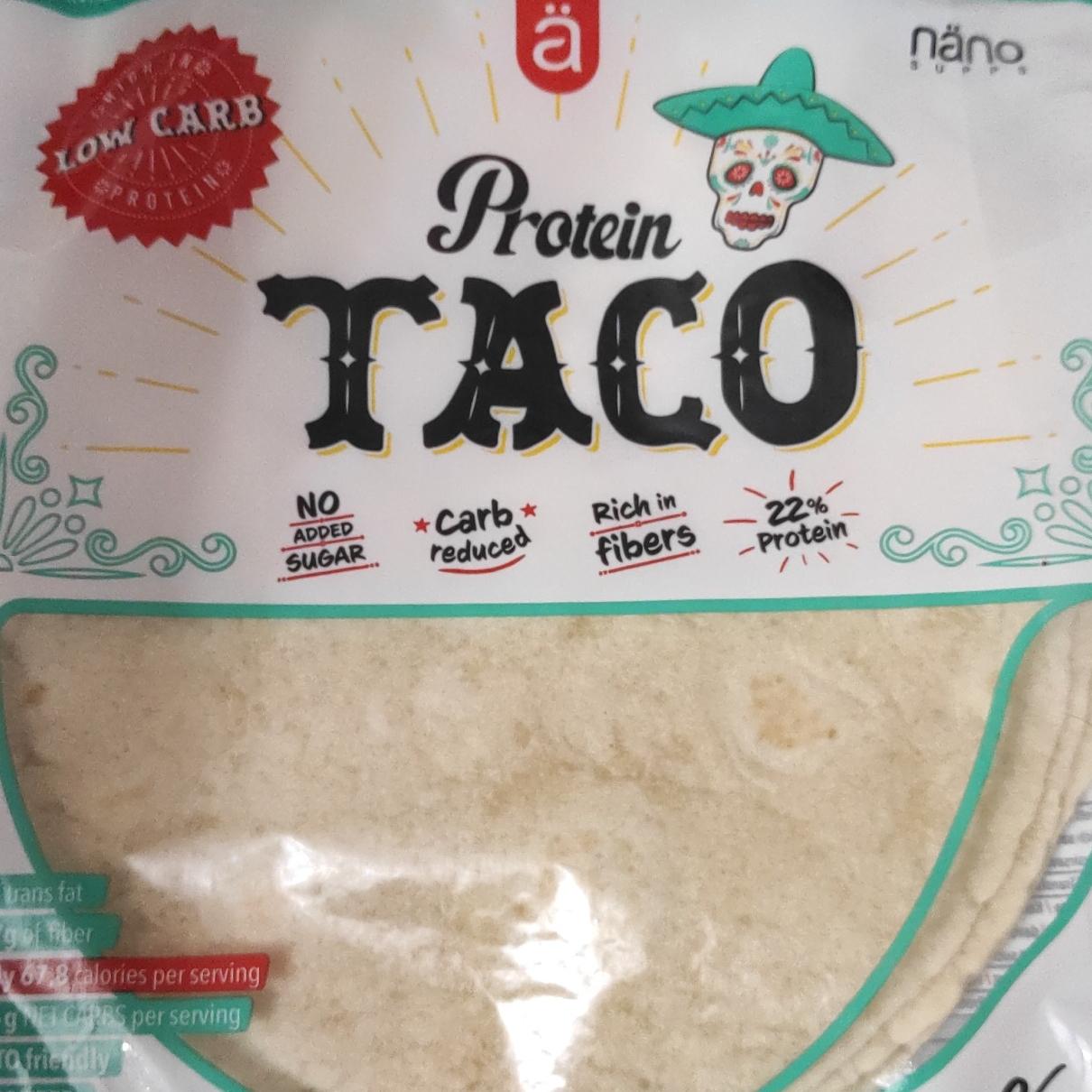 Fotografie - Protein Taco Näno supps