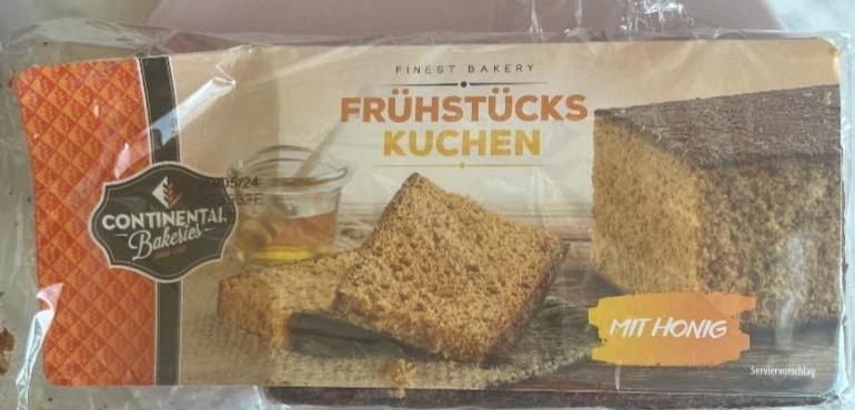 Fotografie - Frühstücks Kuchen mit Honig Continental Bakeries