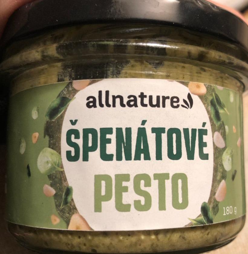 Fotografie - špenátové pesto Allnature