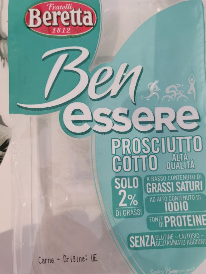 Fotografie - Ben essere Prosciutto Cotto Fratelli Beretta