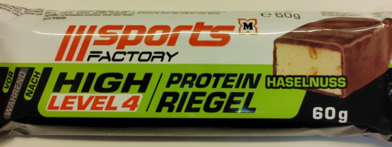 Fotografie - Protein Riegel Haselnuss Sports Factory