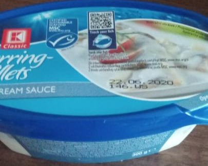 Fotografie - Herring fillets cream sauce K-Classic