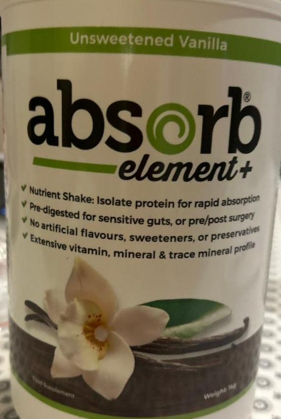 Fotografie - Unsweetened Vanilla Absorb element +