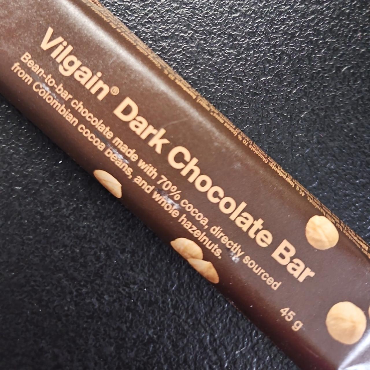 Fotografie - Dark chocolate bar Vilgain