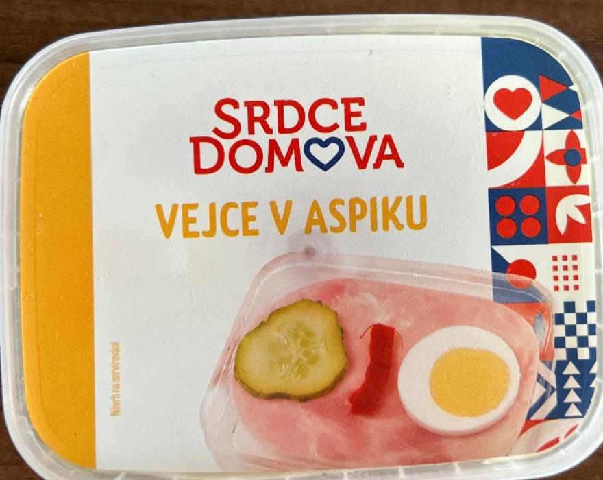 Fotografie - Vejce v aspiku Srdce domova