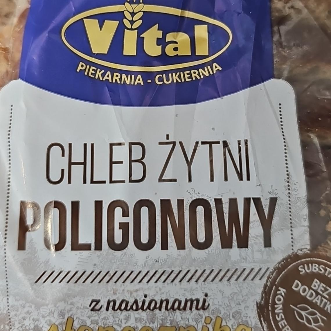 Fotografie - chleb zytni poligonowy Vital