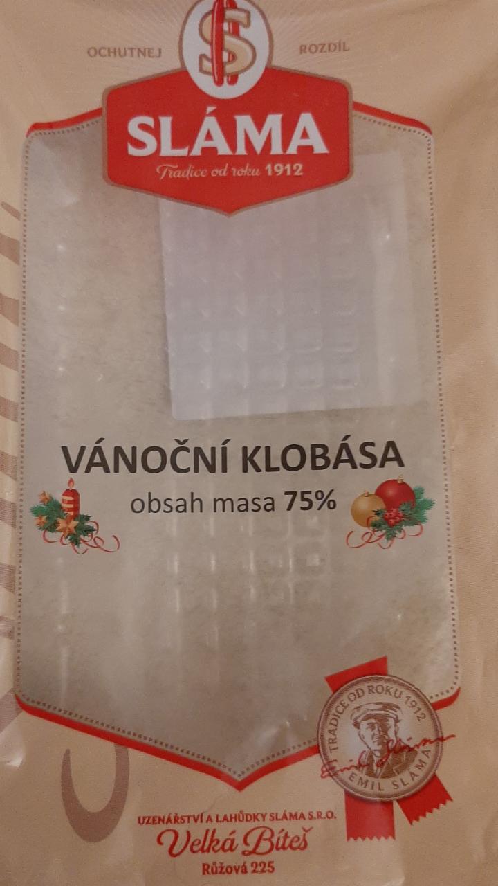 Fotografie - Vánoční klobása Sláma