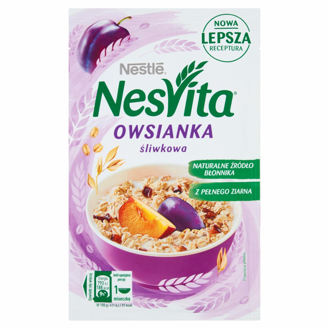 Fotografie - NesVita Owsianka śliwkowa Nestlé