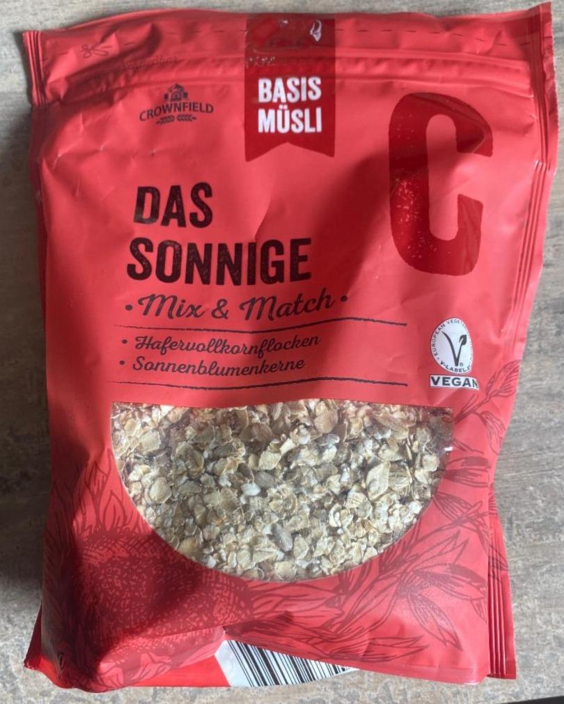 Fotografie - Basis Müsli Das Sonnige Mix & Match Crownfield