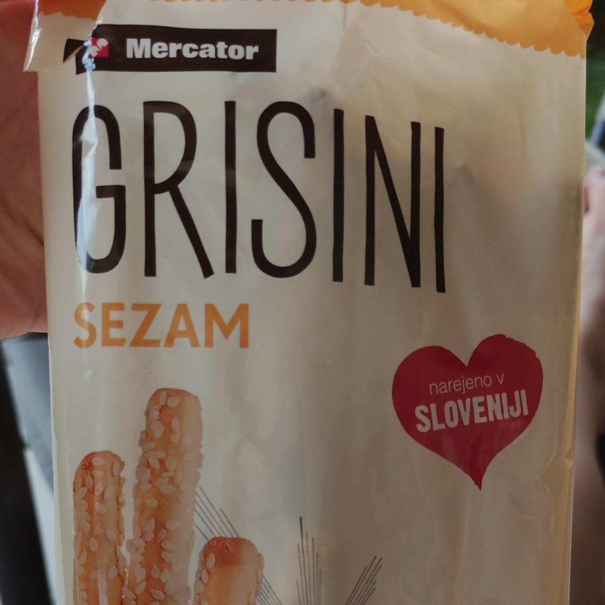 Fotografie - Grisini sezam Mercator