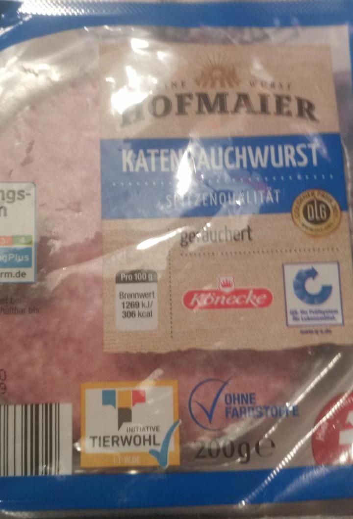 Fotografie - Katenrauchwurst Hofmaier