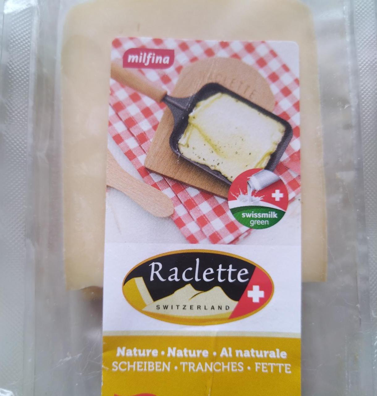 Fotografie - Raclette Nature Scheiben Milfina