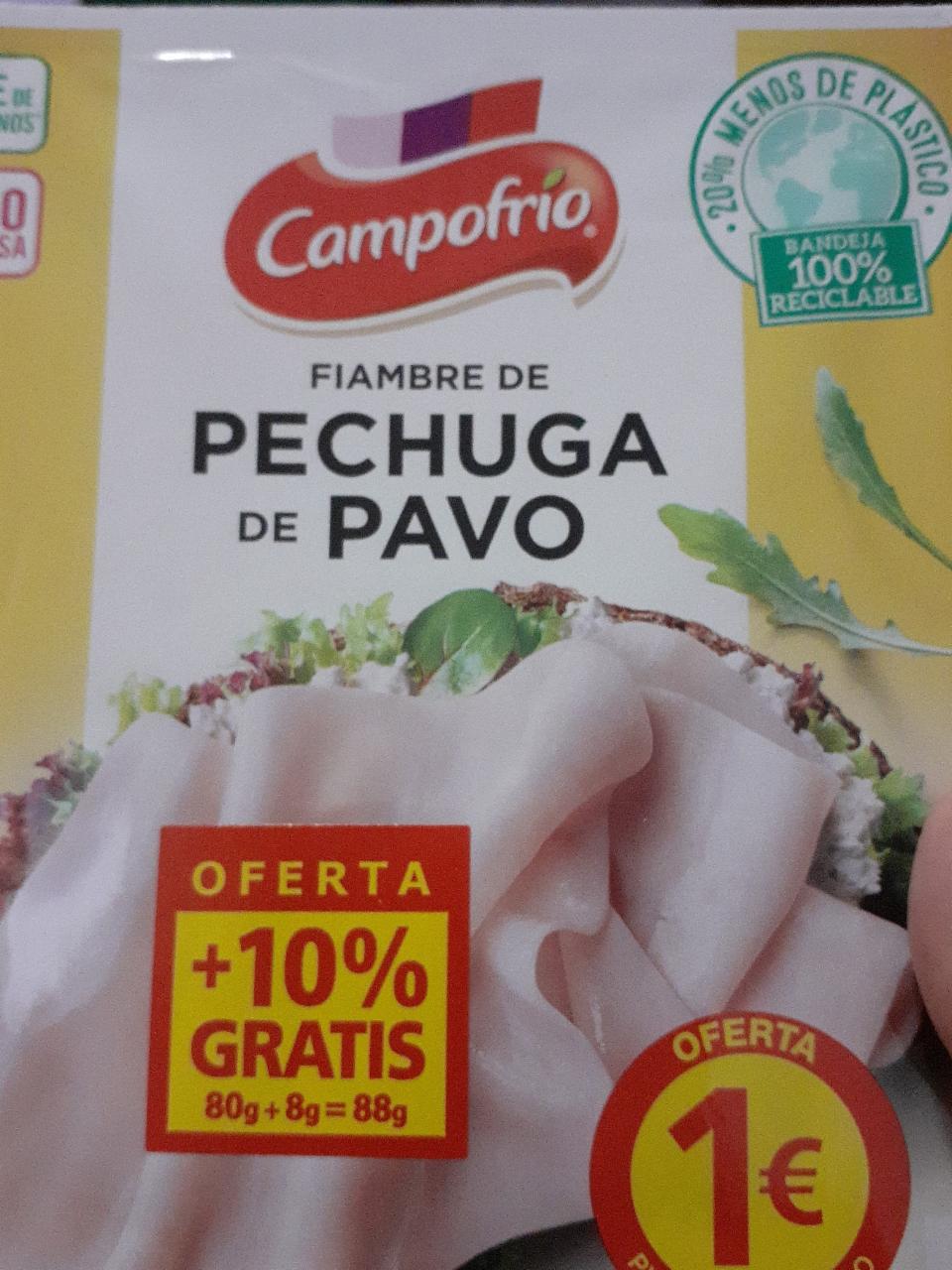 Fotografie - fiambre de pechuga de pavo