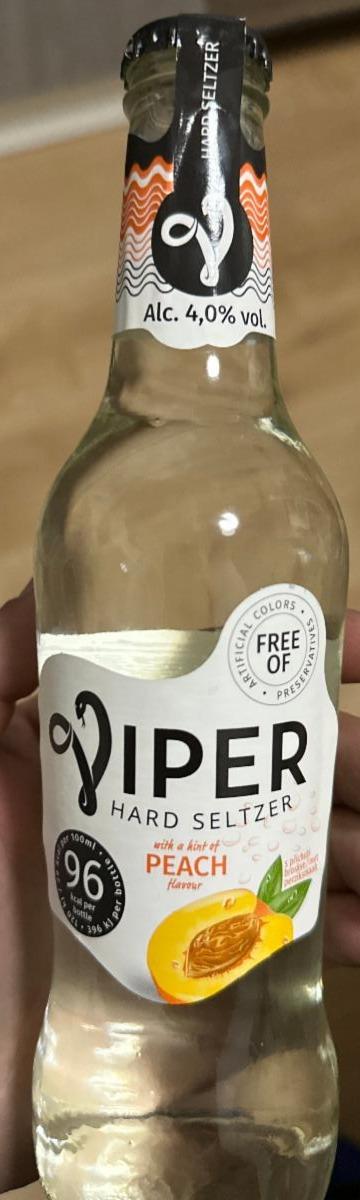 Fotografie - Hard Seltzer Peach Viper