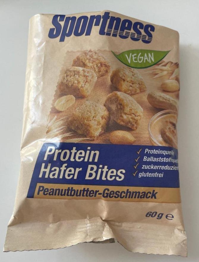 Fotografie - Protein Hafer Bites Peanutbutter-Geschmack Sportness