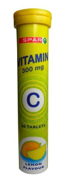 Fotografie - SPAR Vitamin C 300mg