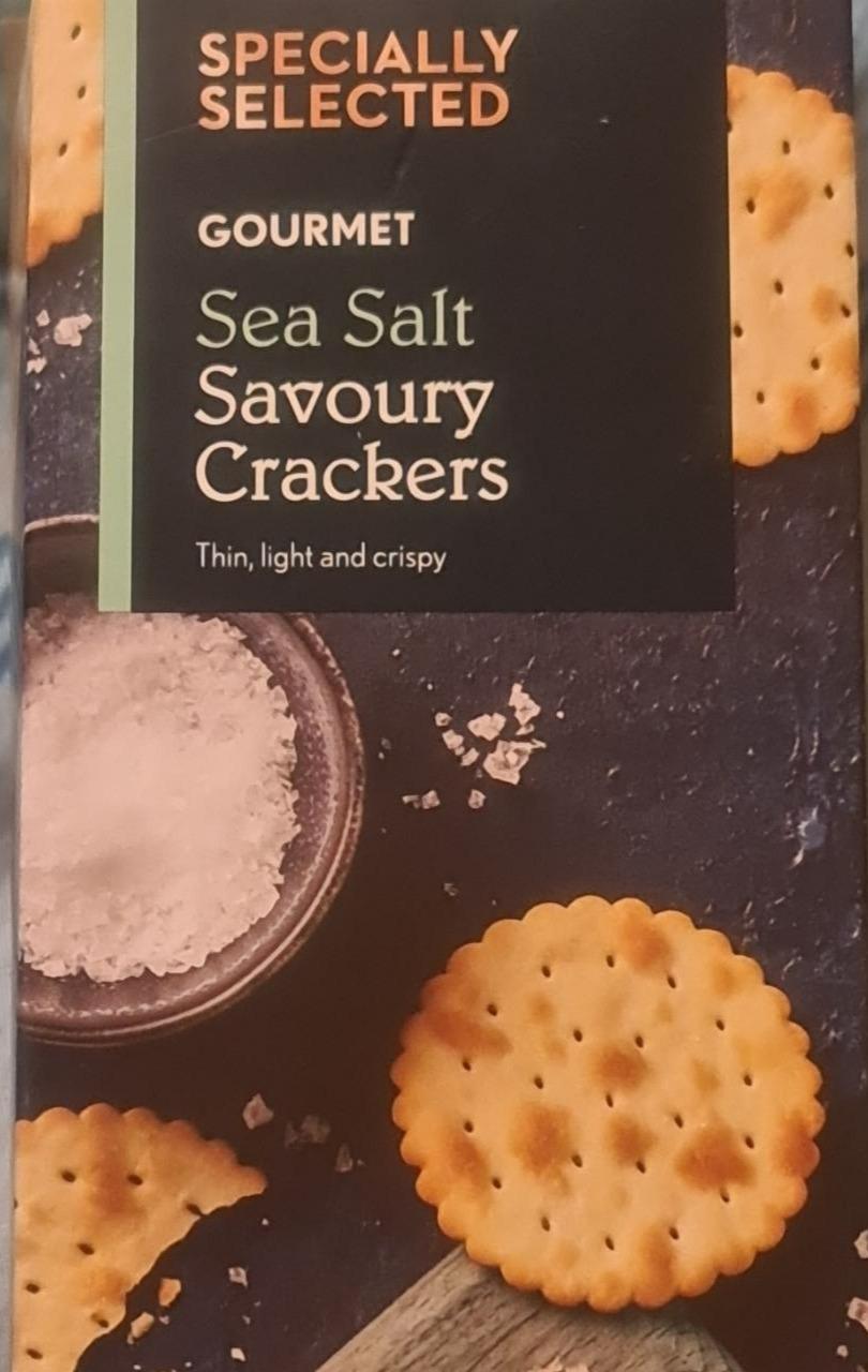 Fotografie - Sea Salt Savoury Crackers Specially selected