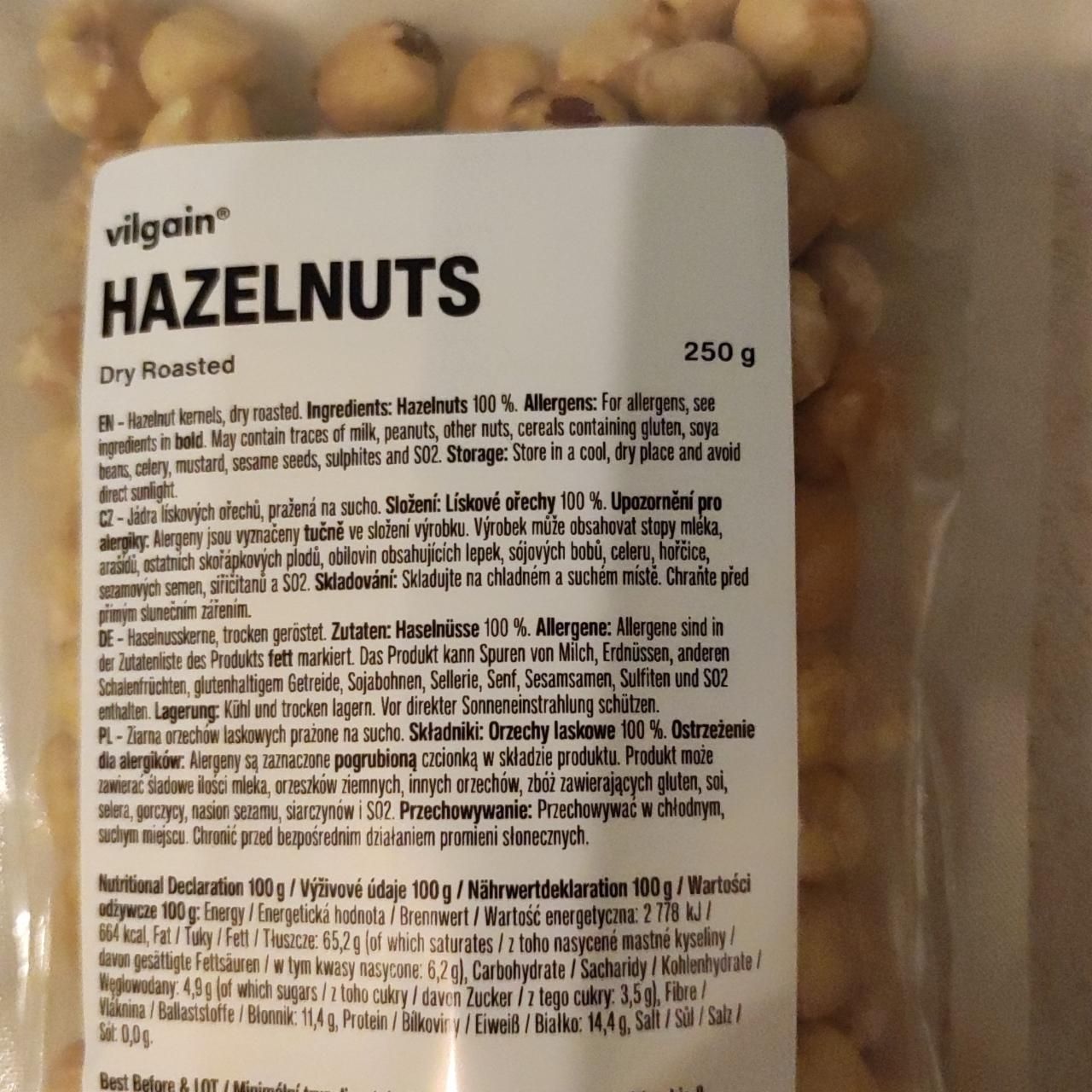 Fotografie - Hazelnuts Dry Roasted Vilgain